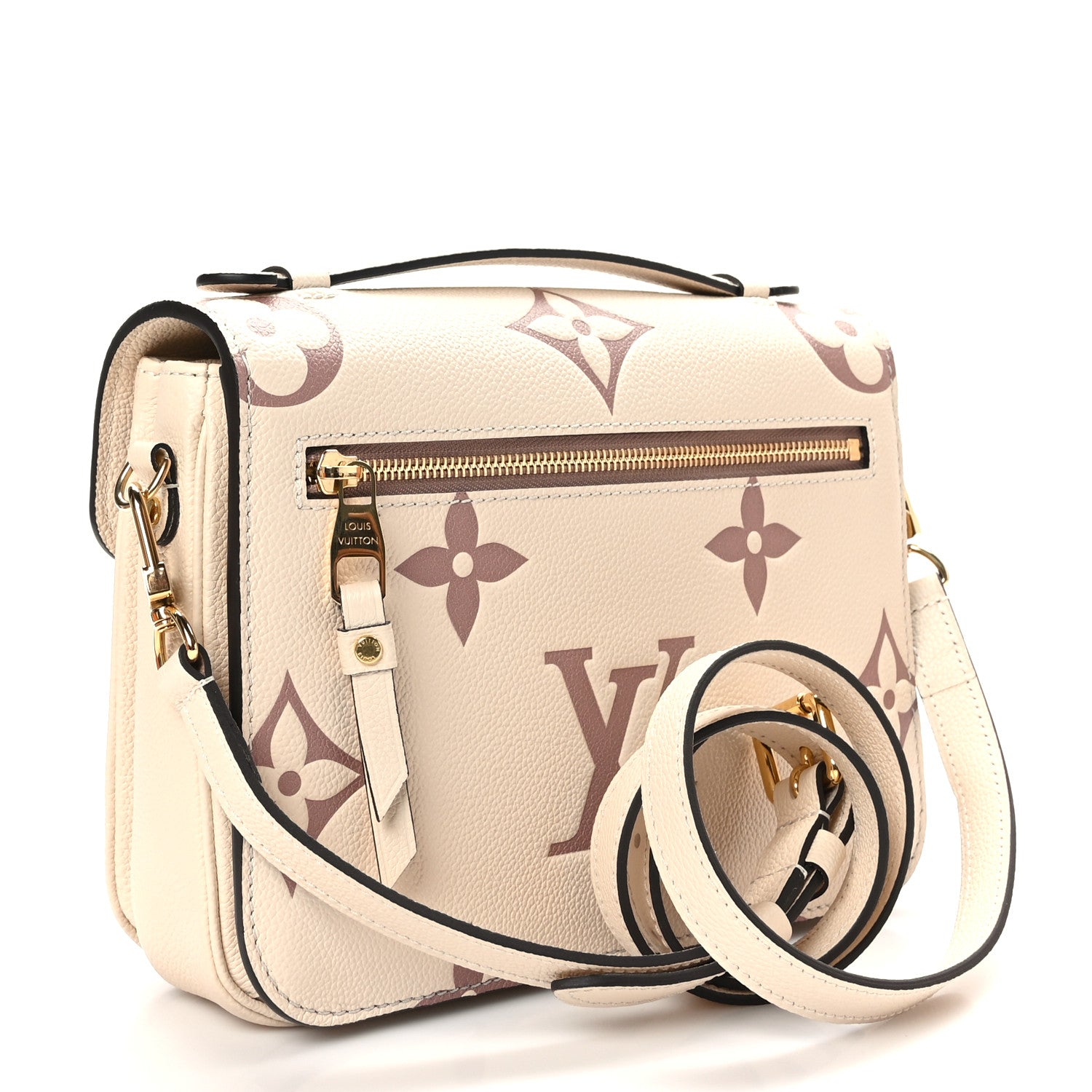 Louis Vuitton Empreinte Monogram Giant Pochette Metis Creme Bois de Rose 3 of 9