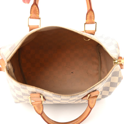Louis Vuitton Damier Azur Speedy 30 5 of 13