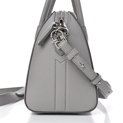 Givenchy Sugar Goatskin Mini Antigona Pearl Grey 15 of 19