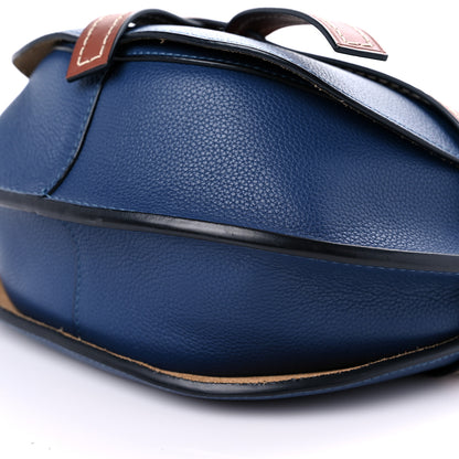 Loewe Grained Calfskin Small Gate Crossbody Bag Varsity Pecan 8 of 13
