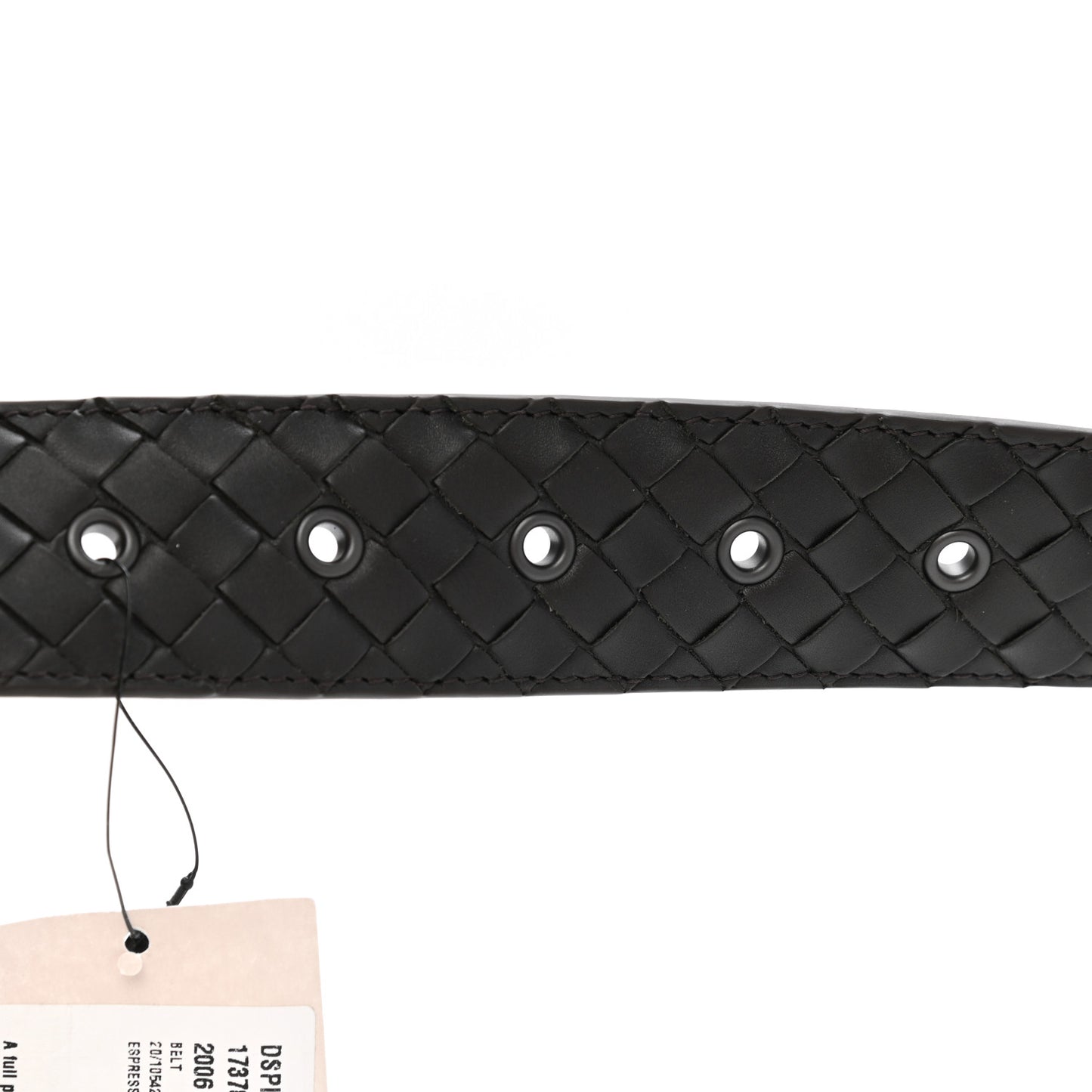 Nappa Intrecciato Belt 105 42 Espresso