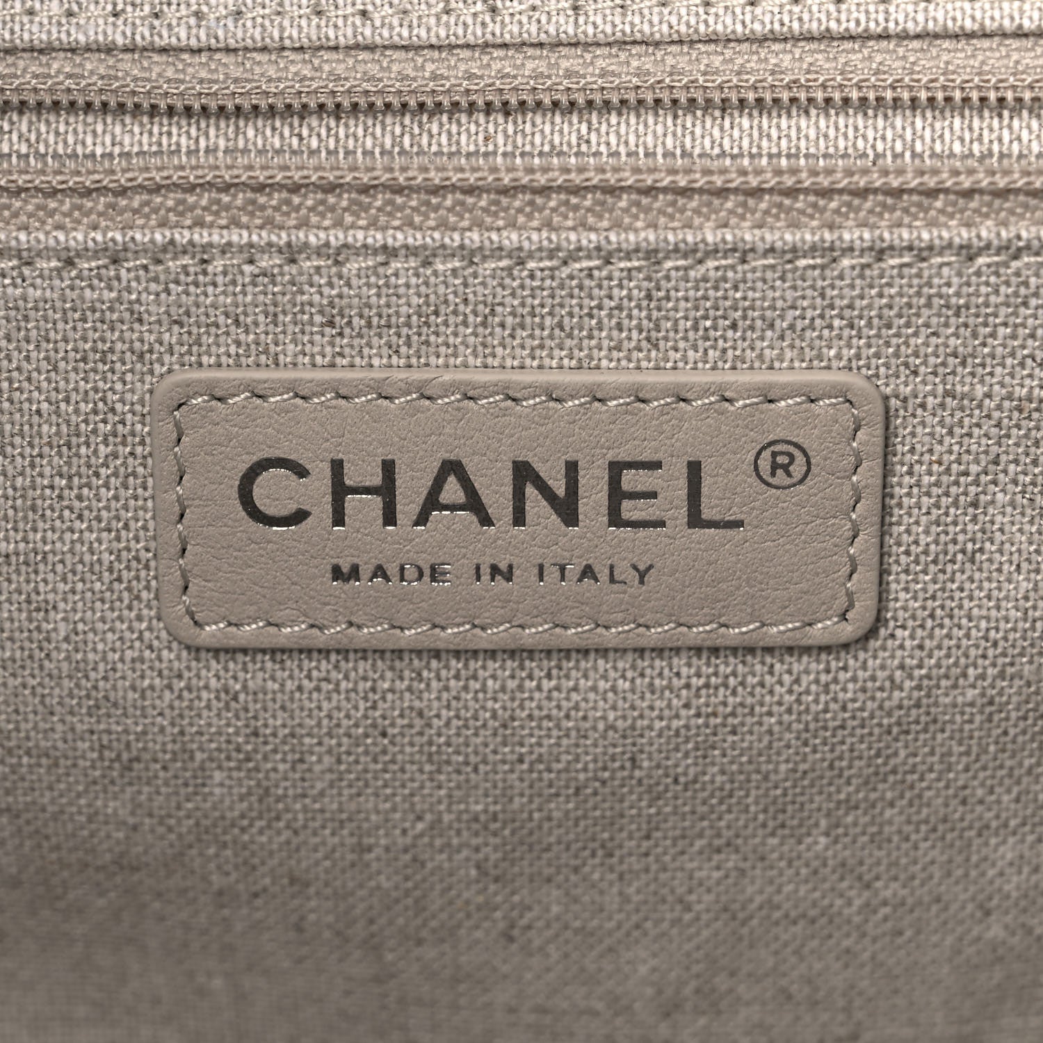 Chanel Mixed Fibers Medium Deauville Tote Light Blue 7 of 12