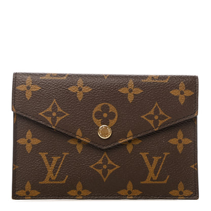 Louis Vuitton Monogram Daily Organizer Envelope Insert Black 1 of 6