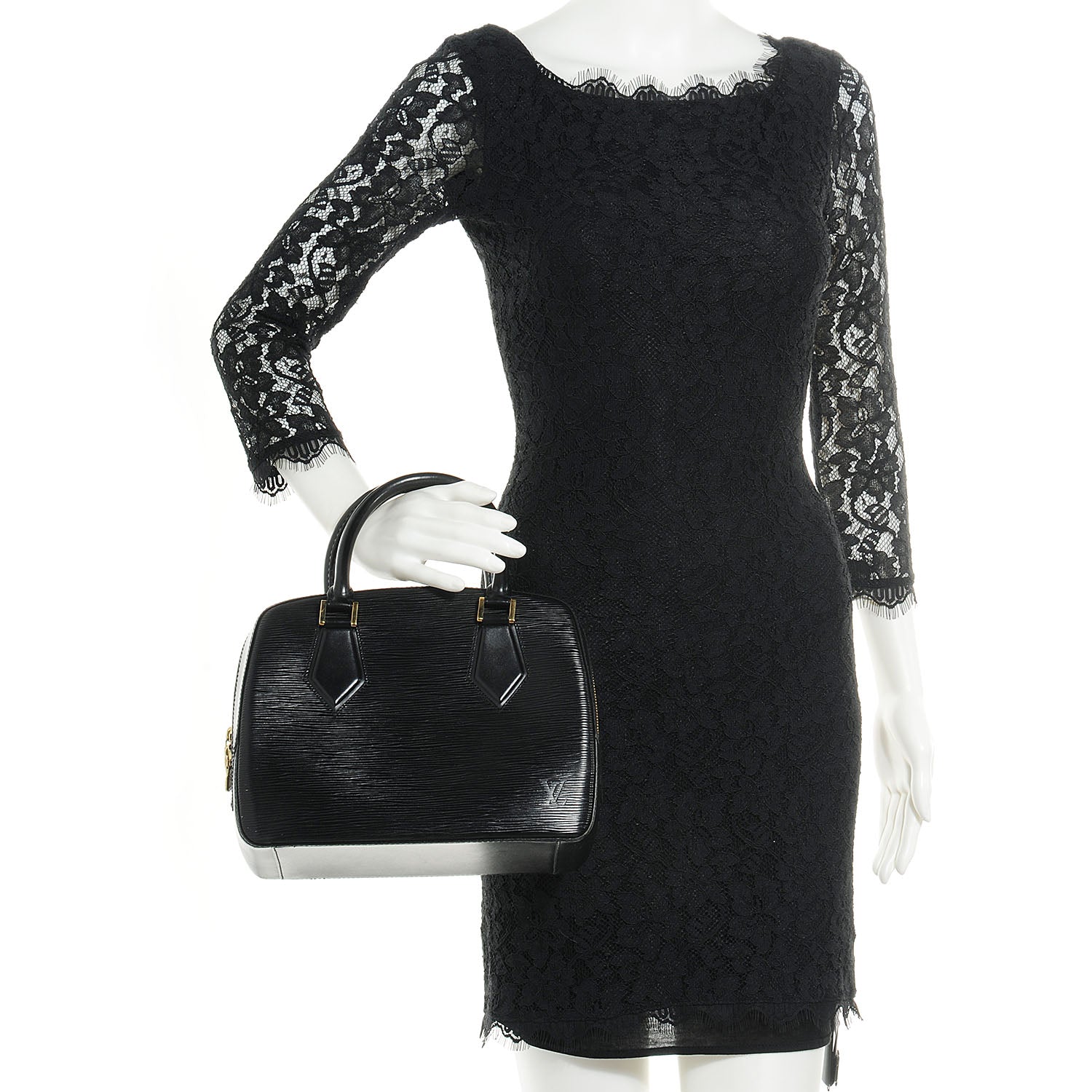 Louis Vuitton Epi Sablons Black 2 of 7