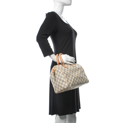 Louis Vuitton Damier Azur Speedy 25 2 of 9