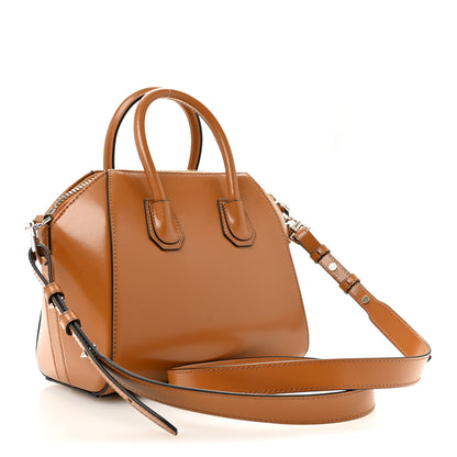 Givenchy Shiny Lord Calfskin Mini Antigona Tan 3 of 12