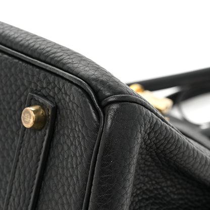 Hermes Taurillon Clemence BIRKIN 35 Black 15 of 17