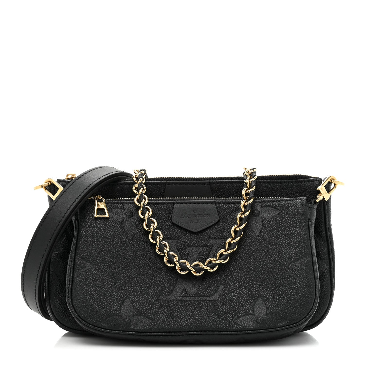 Louis Vuitton Empreinte Monogram Giant Multi Pochette Accessories Black 1 of 11