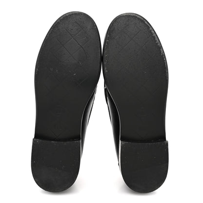 Chanel Lambskin Quilted CC Turnlock Loafers 35.5 Black 6 of 12
