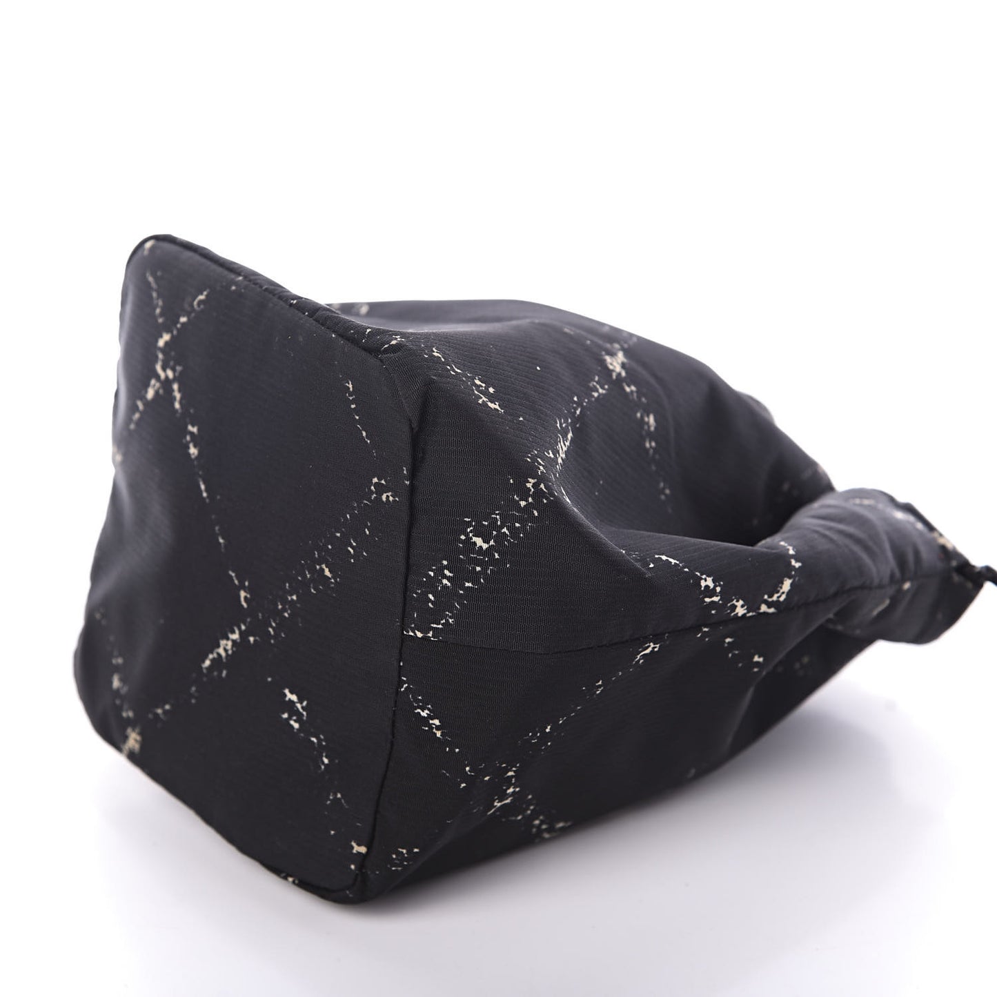 Nylon Travel Drawstring Bag Black