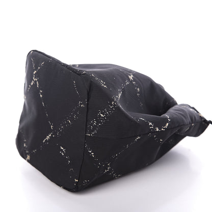 Chanel Nylon Travel Drawstring Bag Black 7 of 9