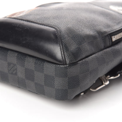 Louis Vuitton Damier Graphite LV League Avenue Sling Backpack 6 of 10