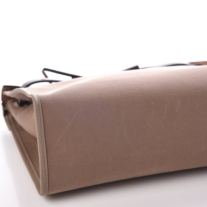 Hermes Vache Hunter Toile Herbag Zip 31 PM Etoupe Ebene 14 of 16