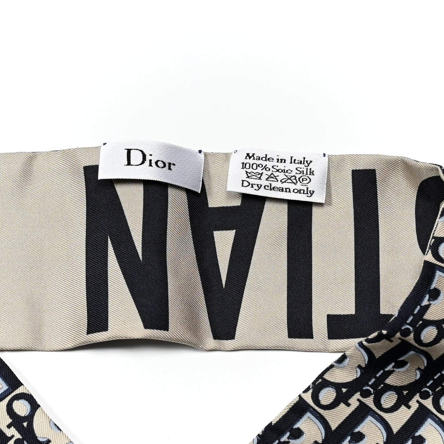 Silk Oblique Mitzah Scarf Blue