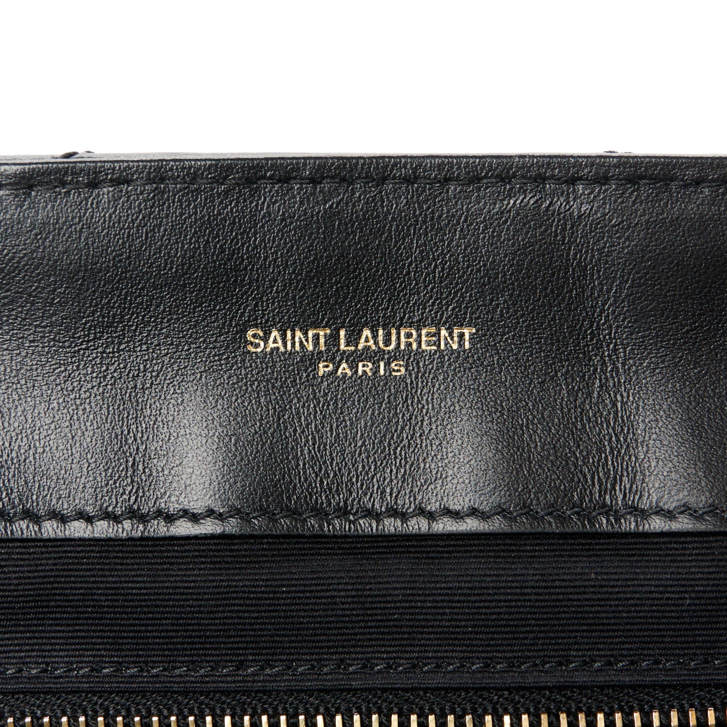 Saint Laurent Calfskin Y Quilted Monogram Large Loulou Chain Satchel Black 6 of 11