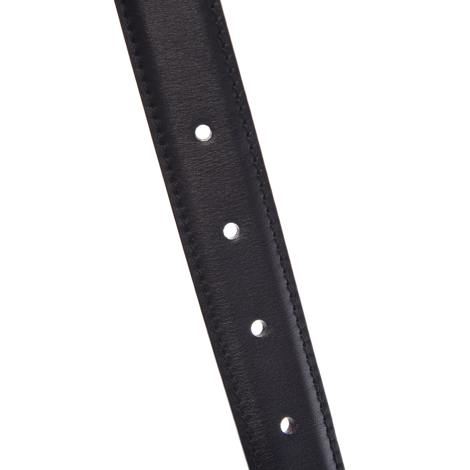 Gucci Moon Calfskin Interlocking G 25mm Belt 95 38 Black 4 of 6