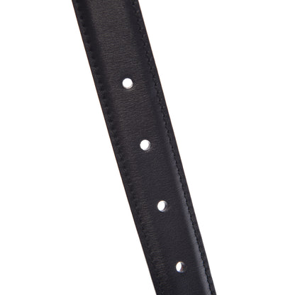Gucci Moon Calfskin Interlocking G 25mm Belt 95 38 Black 4 of 6