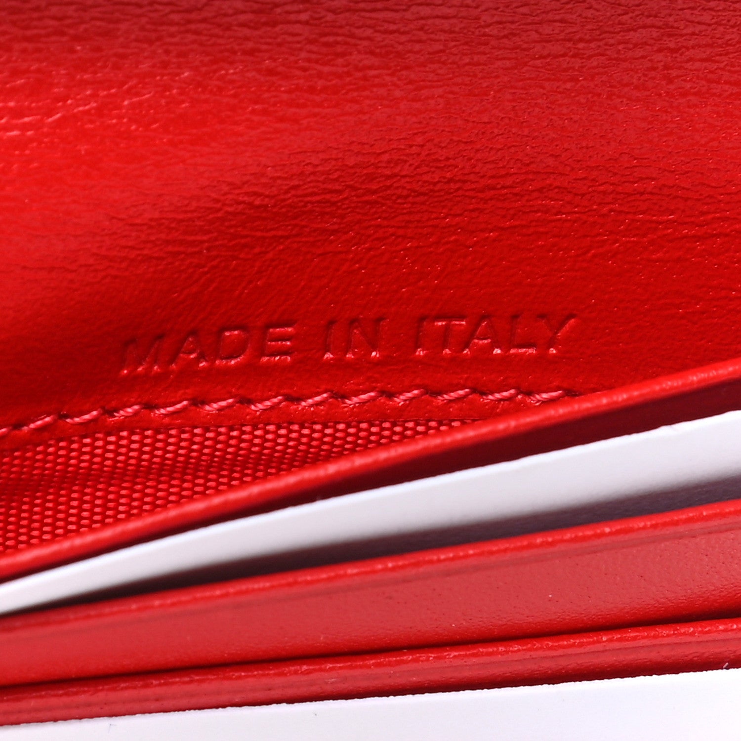 Christian Louboutin Calfskin Spiked Bi-Fold Wallet Black 6 of 8