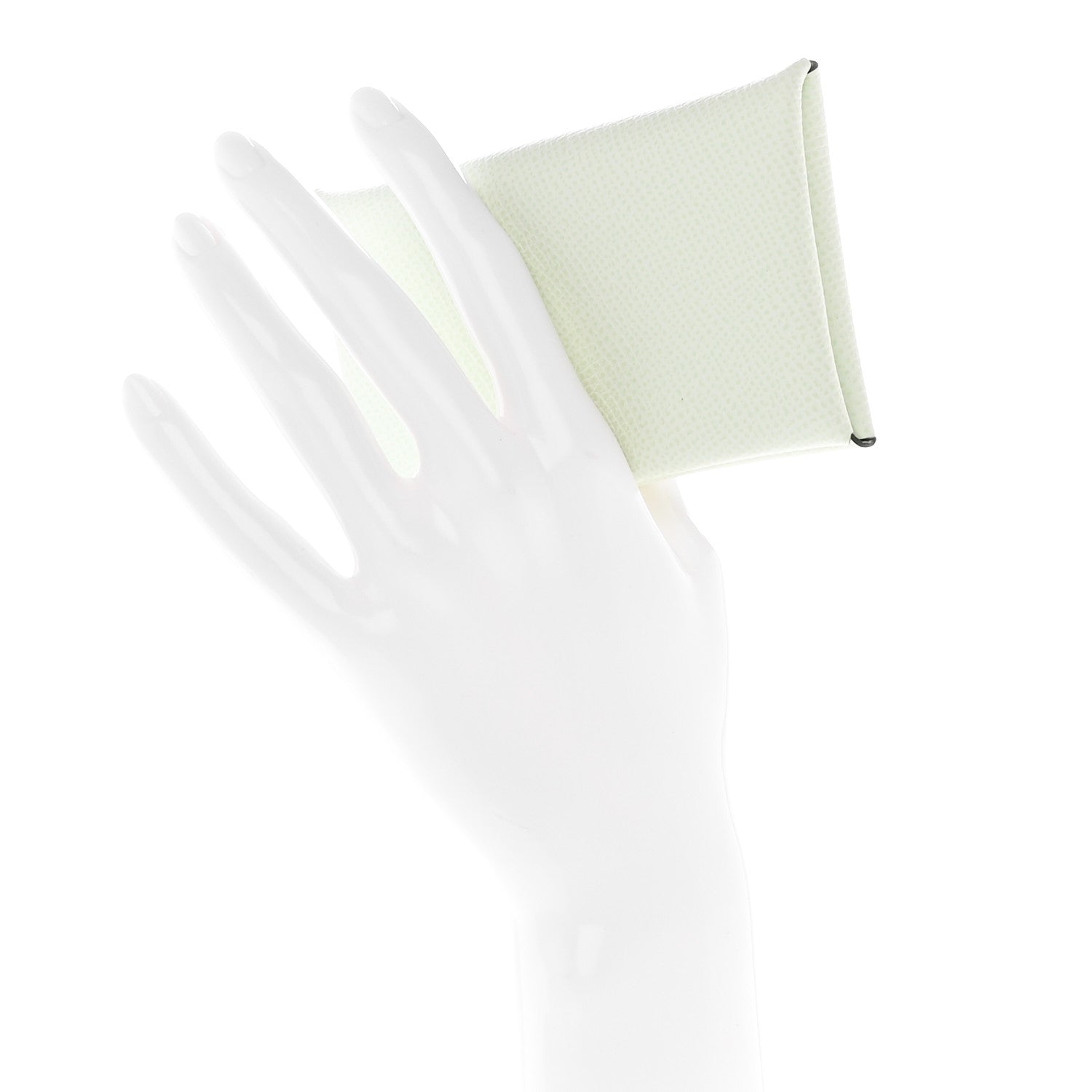 Hermes Epsom Calvi Card Case Vert Fizz 2 of 8