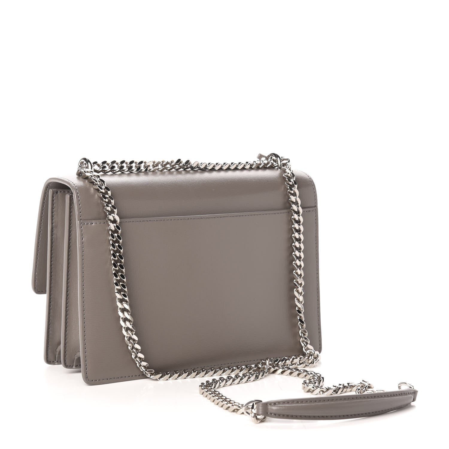 Saint Laurent Calfskin Medium Monogram Sunset Fog 3 of 10