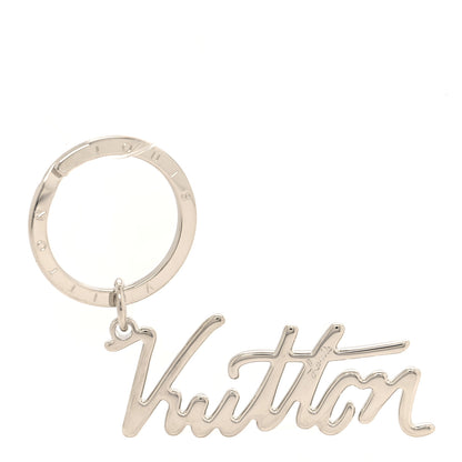 Louis Vuitton Metal Autograph Key Holder Silver 1 of 4