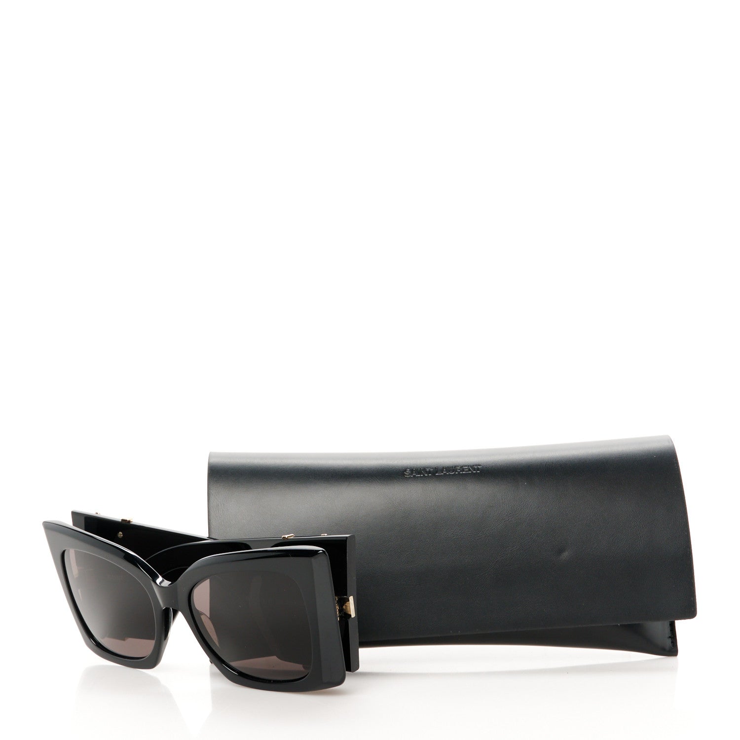 Saint Laurent Acetate Blaze Sunglasses SL M119 Black 8 of 8