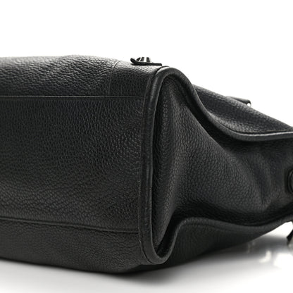 Balenciaga Vibrato Calfskin Classic Silver Hardware City Black 11 of 13