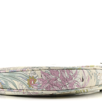 Gucci New Shangai Calfskin Tiger Savanah Small Jackie 1961 Hobo Chalky White Multicolor 10 of 10