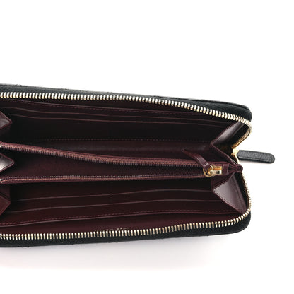Chanel Caviar Quilted Large Gusset Zip Around Wallet Black 5 of 10
