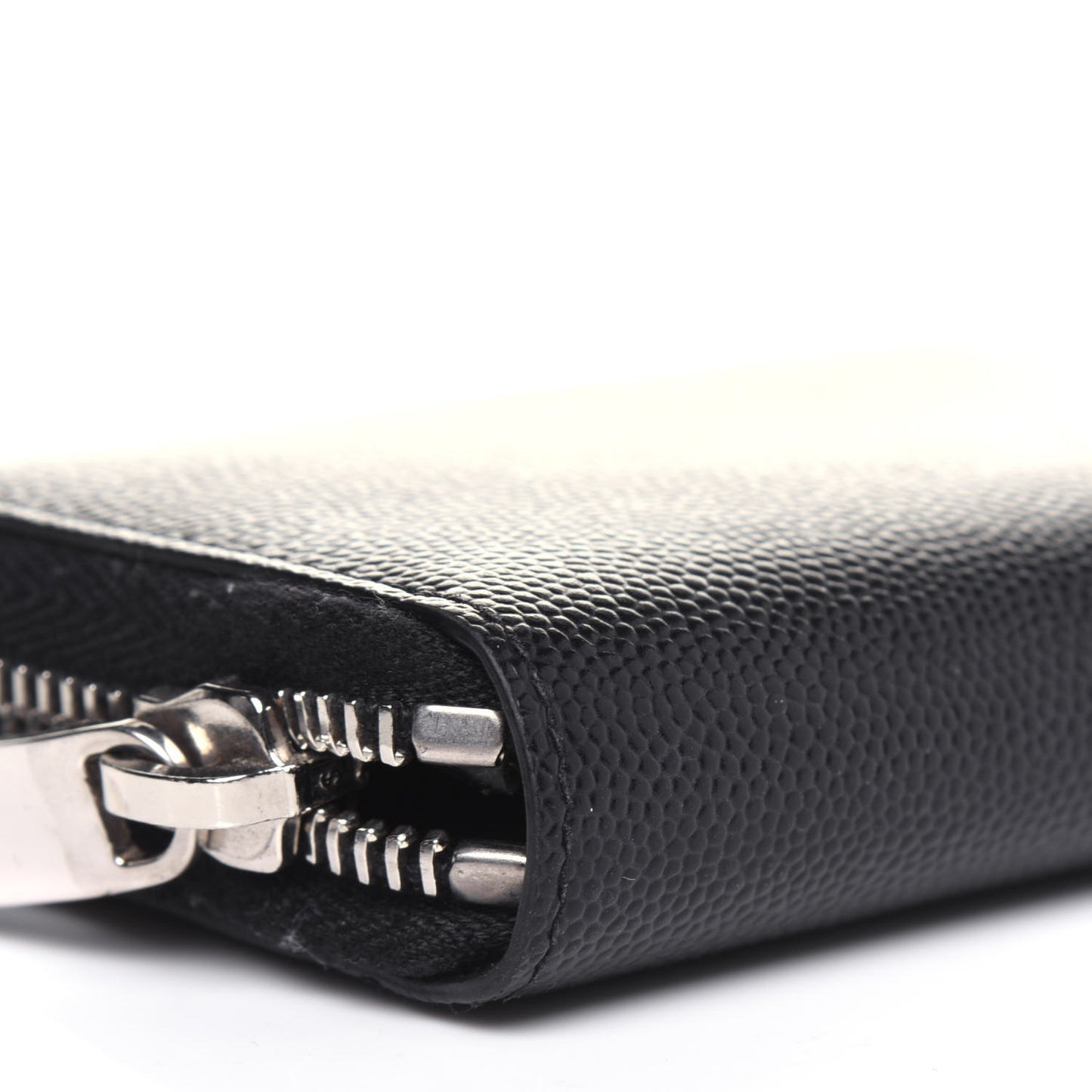 Grain De Poudre Zip Around Card Holder Black