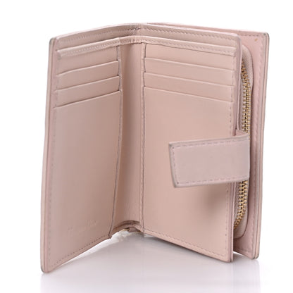 Christian Dior Lambskin Cannage Lady Dior Eden Wallet Light Pink 6 of 9