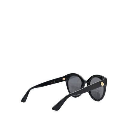 Gucci Round GG Sunglasses GG0028S Black 4 of 7