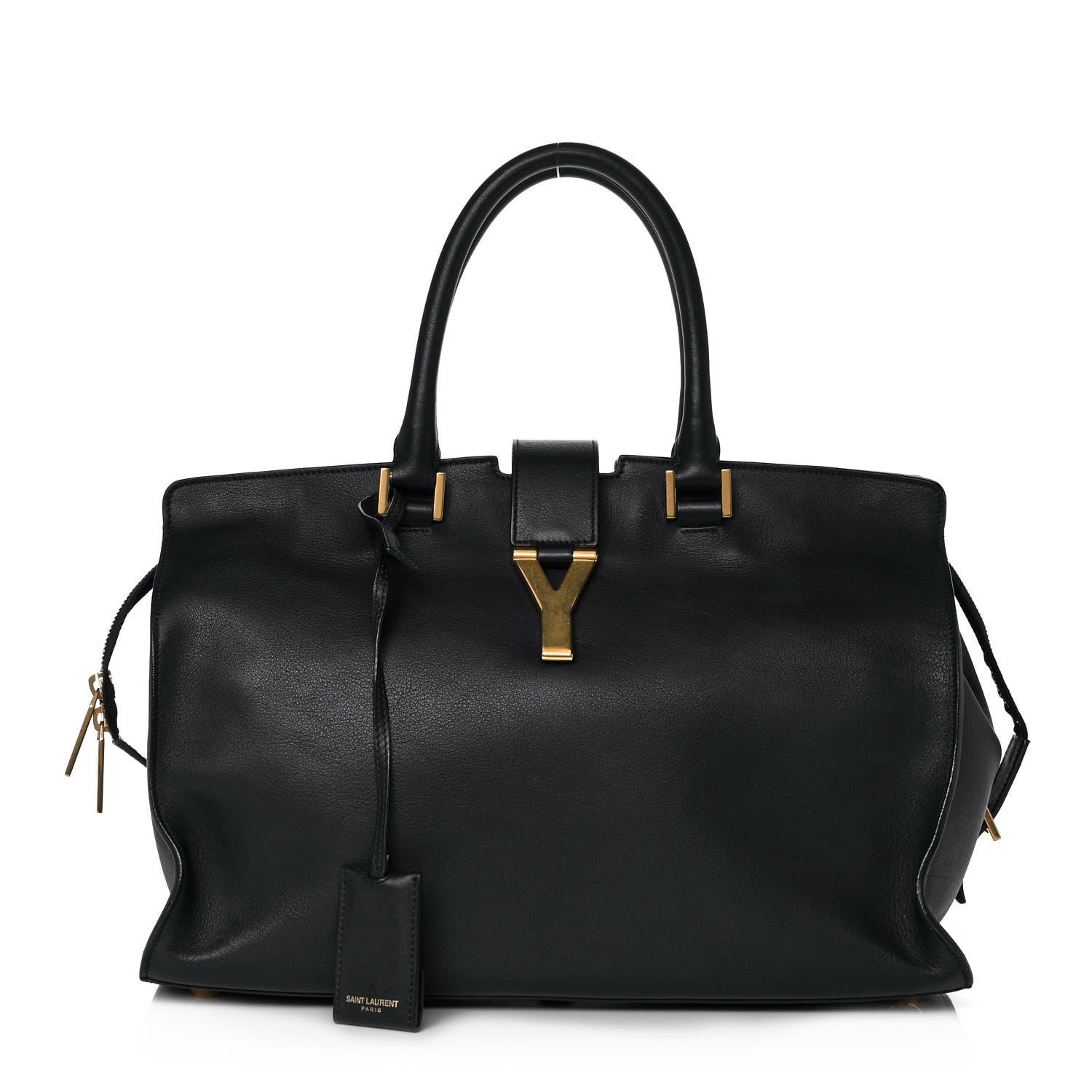 Saint Laurent Calfskin Medium Classic Y Cabas Black 1 of 16