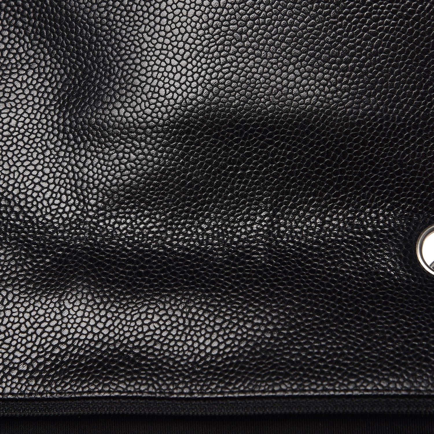 Chanel Caviar Quilted Jumbo Single Flap Black 7 of 9