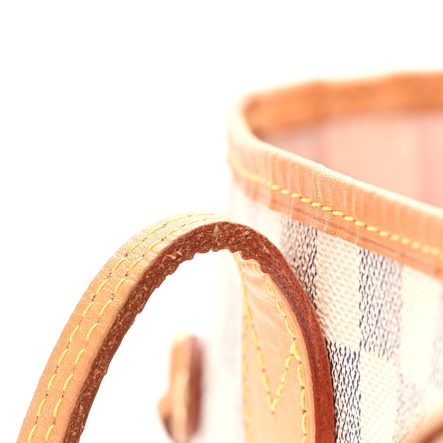 Damier Azur Neo Neverfull MM Rose Ballerine