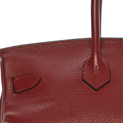 Hermes Taurillon Clemence JPG Birkin 42 Rouge H 23 of 33