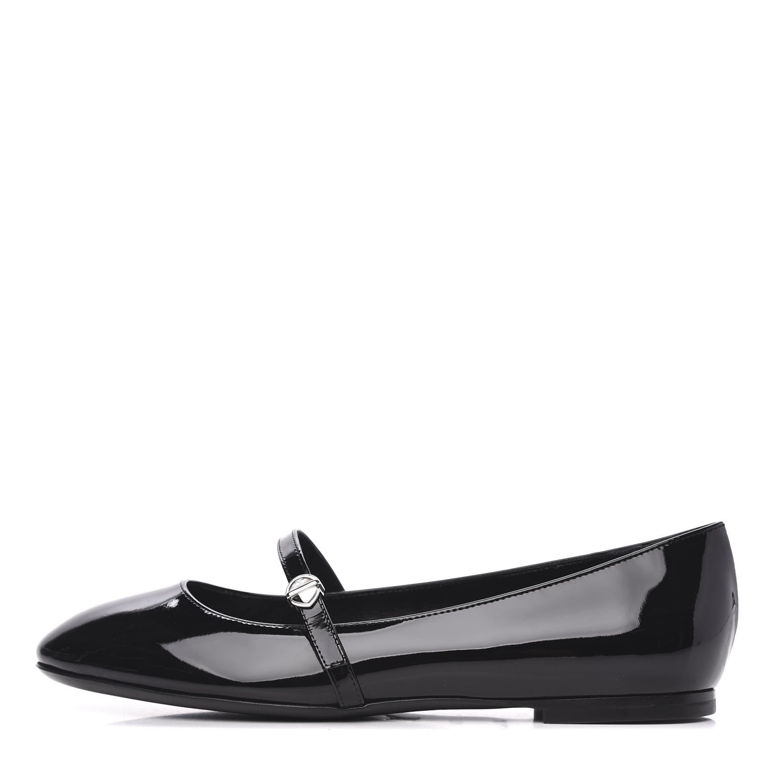 Louis Vuitton Patent Uniformes Ballet Flats 36 Black 1 of 8