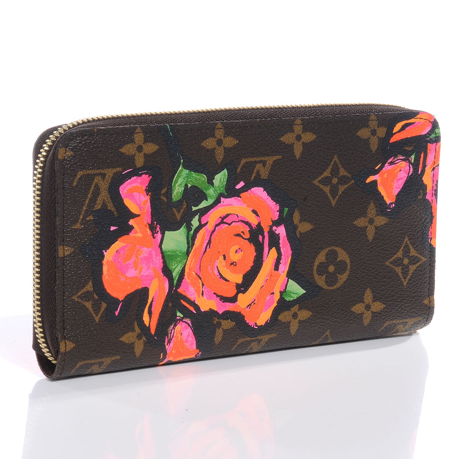 Louis Vuitton Monogram Roses Zippy Wallet 3 of 8