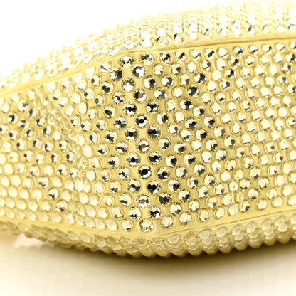 Prada Satin Crystal Mini Re-Edition 2000 Bag Ananas 9 of 10