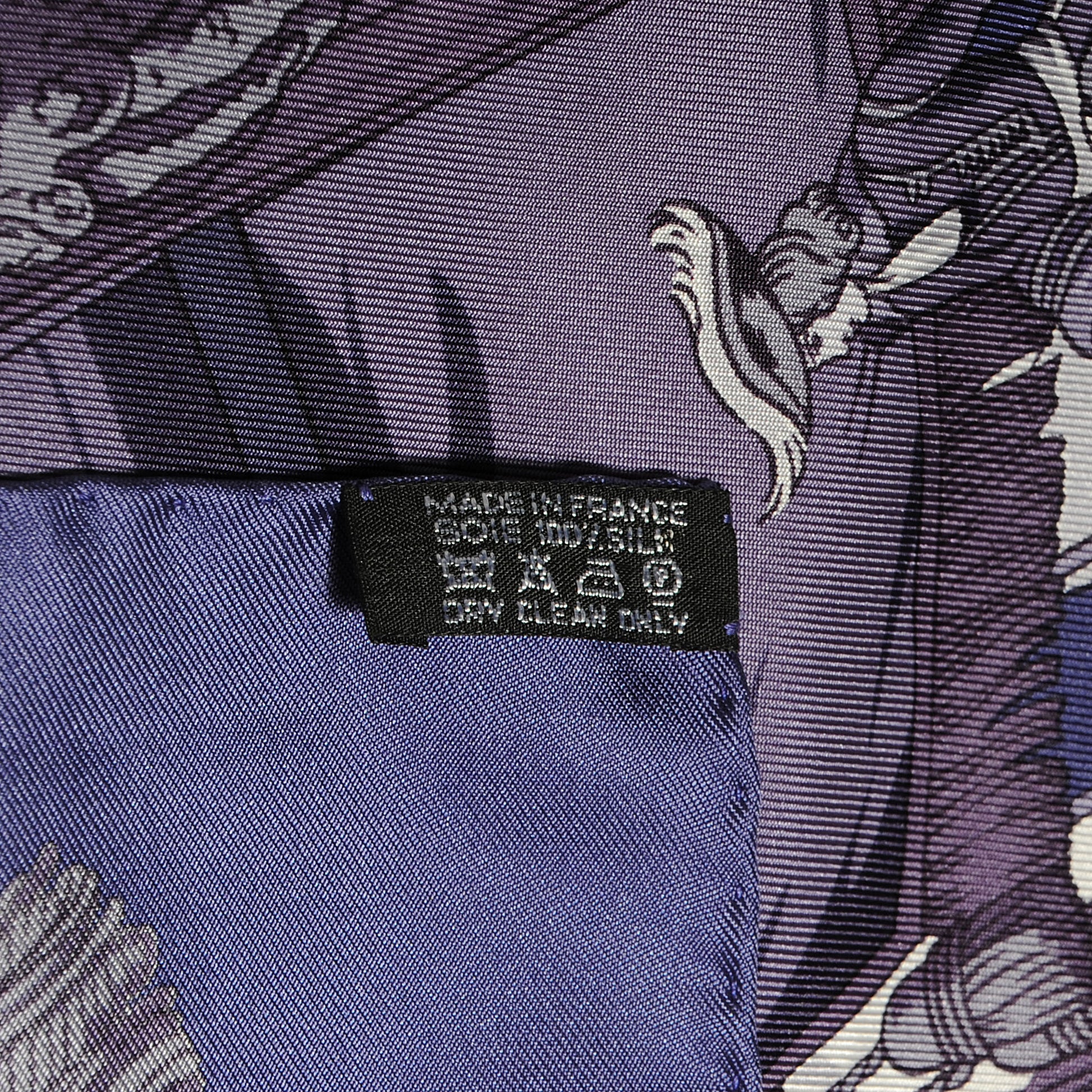 Hermes Silk Vue Du Carrosse De La Galere La Reale Scarf 90 7 of 7