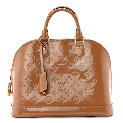 Louis Vuitton Vernis Alma PM Rose Velours 1 of 13