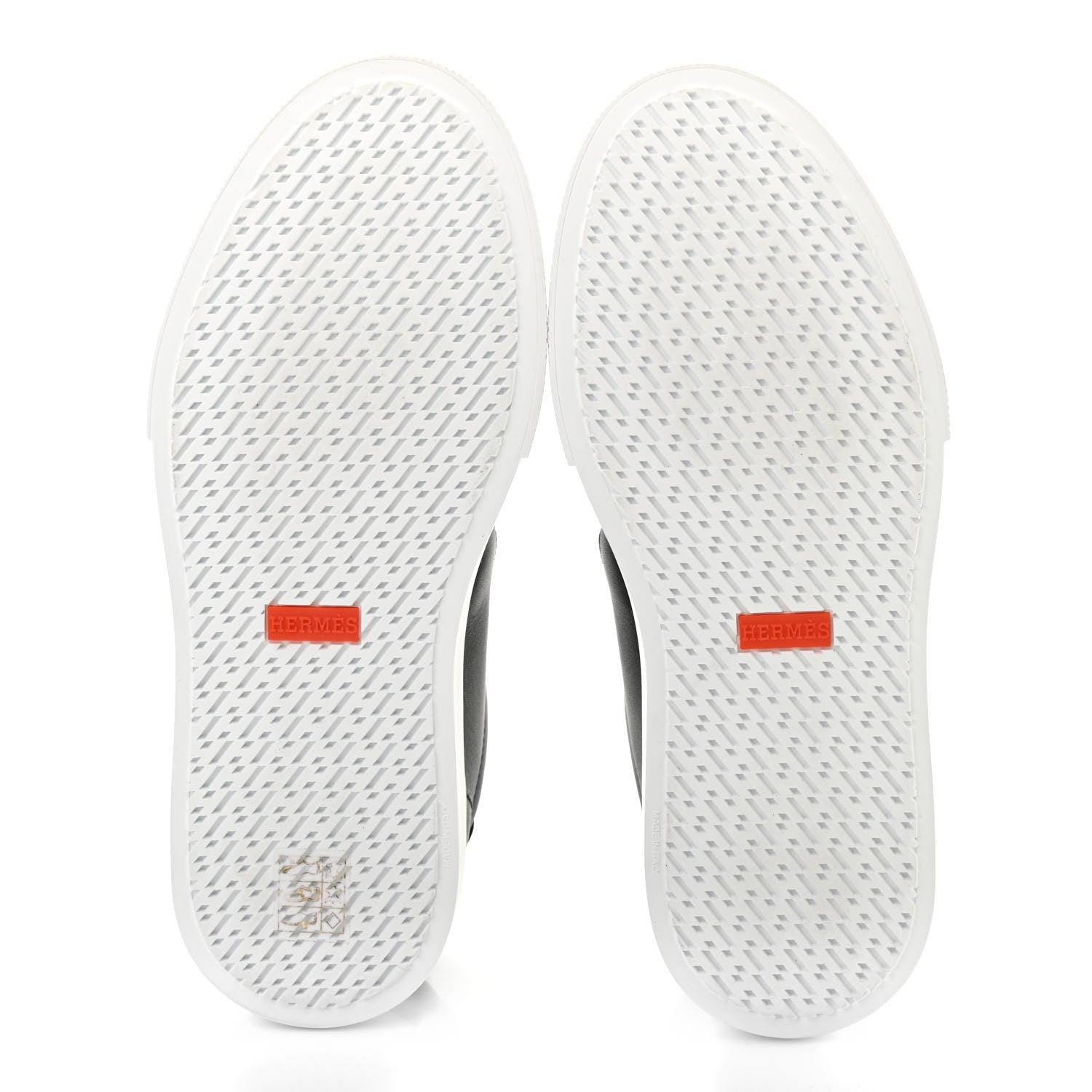 Hermes Calfskin Day Sneakers 37 Black 5 of 9