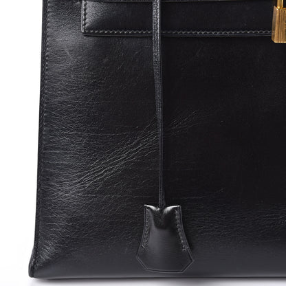 Hermes Box Kelly Sellier 32 Black 18 of 45