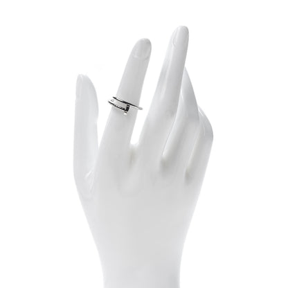 Cartier 18K White Gold Small Juste Un Clou Ring 53 6.25 2 of 7