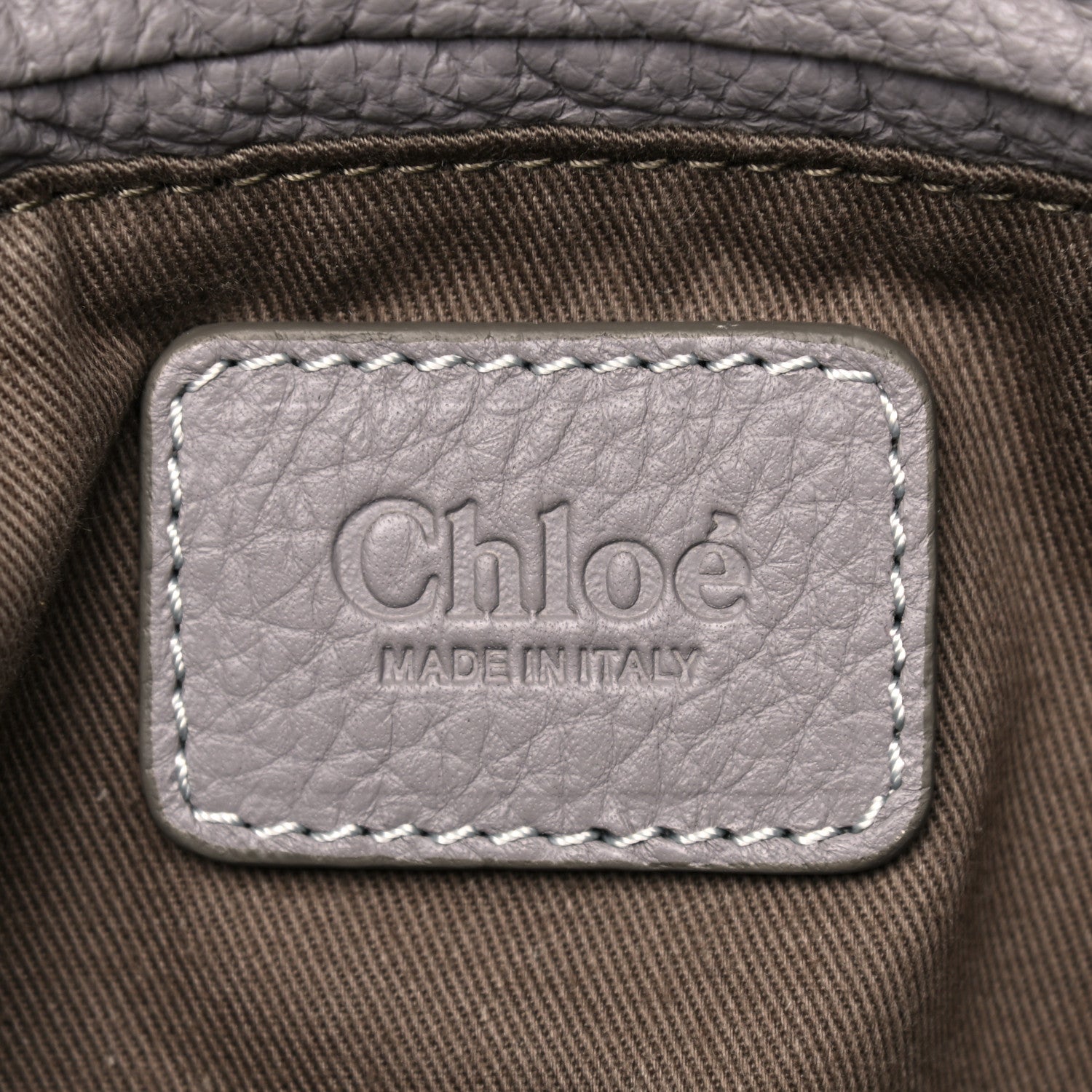 Chloe Calfskin Medium Marcie Satchel Cashmere Grey 5 of 11