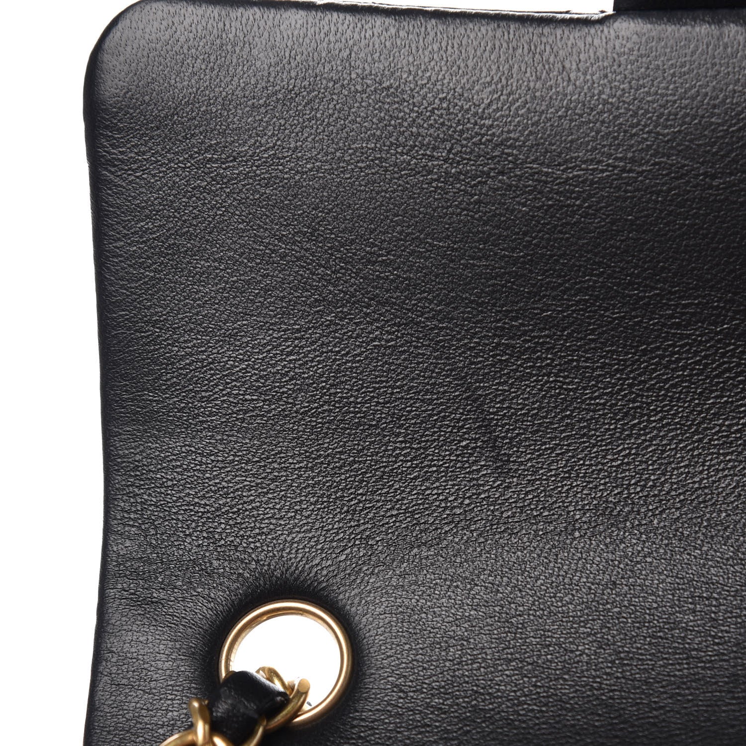 Chanel Lambskin Quilted Mini Rectangular Flap Black 9 of 9