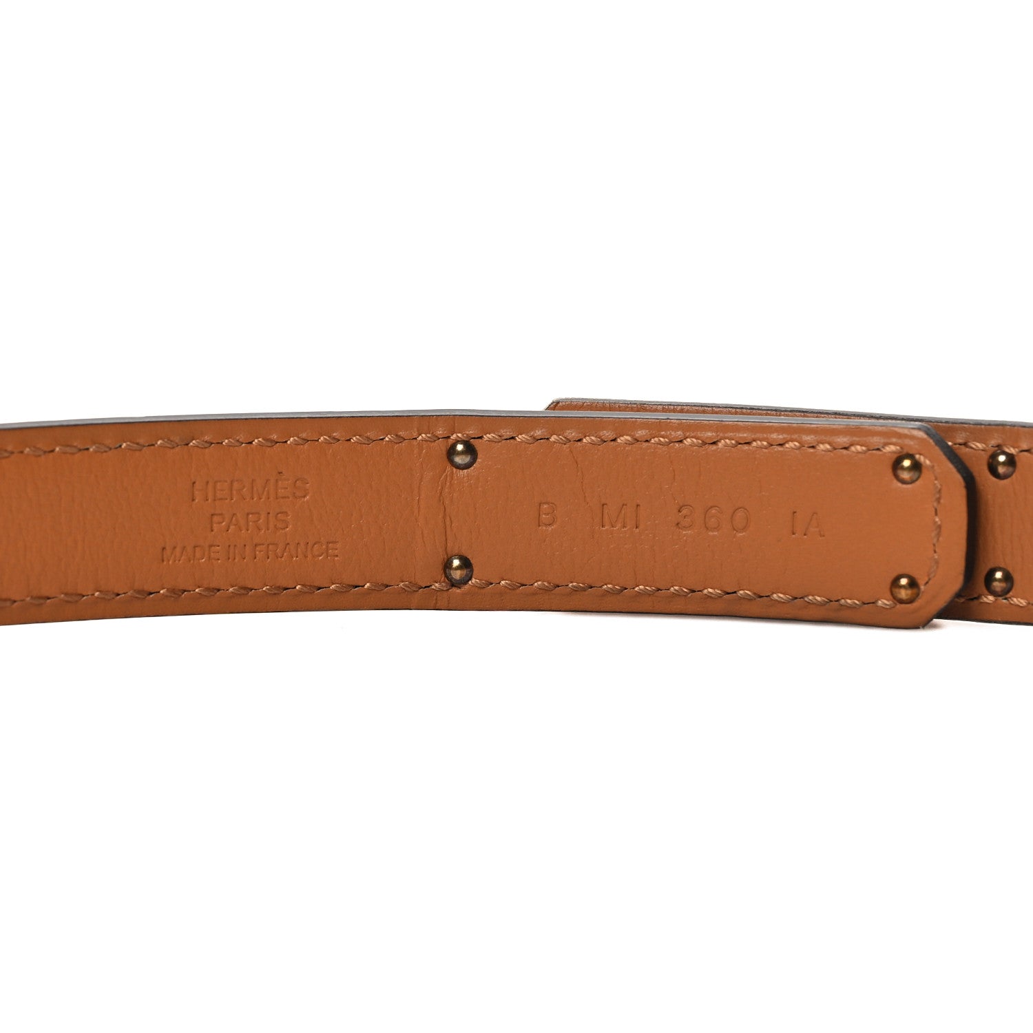 Hermes Epsom Kelly Belt Black 3 of 4