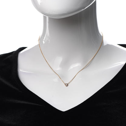 Cartier 18K Pink Gold Diamond D'Amour Heart Pendant Necklace 2 of 6
