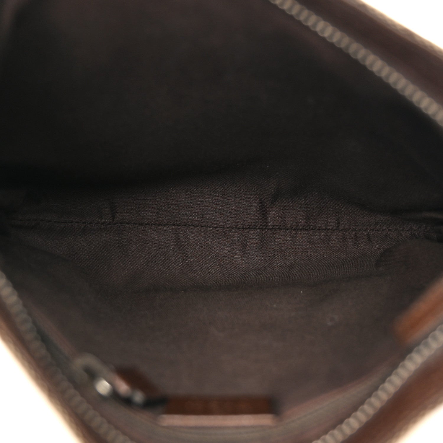 Gucci Monogram Flat Messenger Bag Dark Brown 5 of 17