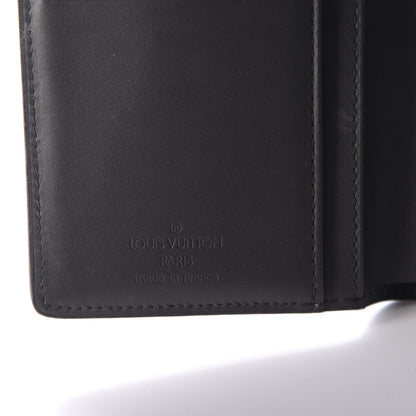 Louis Vuitton Mat Monogram French Purse Wallet Black 6 of 6